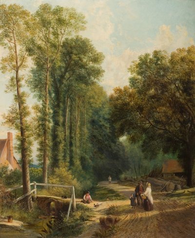 Chemin de campagne, 1863 - George Smith